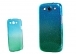 Addison SMG-438 Mavi/Yeil Su Damla Desenli Samsung Galaxy S3 Klf