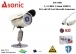 Asonic ASC-800 1/4 CMOS 3.6mm 800TVL 36 Ledli IR Led Gvenlik Kameras