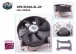 Cooler Master DP6-9EDSA-0L-GP 1156 CPU Fan