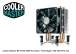 Cooler Master RR-TX3E-22PK-R1 Amd + ntel Hyper TX3 EVO CPU Fan