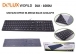 Delux world DLK-1000U Siyah USB Multi media nce Q Klavye