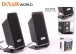 Delux World DLS-2010 2.0 Gm/Siyah AC 220V Speaker