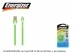 Energizer LCAEHUFCMCGR2 1m Yeil USB To Micro USB Data + arj Kablosu