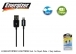 Energizer LCAEHUSYIPBK2 LIGHTNING Usb 1m Siyah Data + arj kablosu