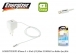 Energizer LCHEHTCEUIP5 iPhone 5 + iPad 4/5/Mini 2100MA 1m Kablo arj Kiti