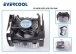 Evercool CS-2478 Alt Bakr CPU Fan