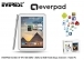 Everest EVERPAD DC-802-8 8 IPS 1GB DDR3 1.6GHz X2 8GB Parlak Beyaz Android 4.1 Tablet Pc