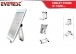 Everest IP-109W Beyaz Ipad 1   2 Tablet Pc Stand