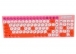 Everest KB-800 Beyaz USB Renkli irin Q Standart Klavye