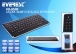 Everest KB-8500 Siyah/Beyaz Usb Q Multimedia Klavye