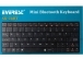 Everest KB-BT026 Siyah Bluetooth Q Multimedia Kablosuz klavye