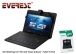 Everest KB-TAB10 Siyah 10 Mini Usb Trke Q Klavye + Tablet Pc Klf