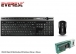 Everest KM-293 Siyah Kablosuz 5D Q Multimedia Klavye + Mouse Set