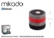 Mikado MD-BT11 Krmz TF Kart+FM Destekli Bluetooth arjl Speaker