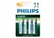 Philips R6L4B/97 Longlife AA 4  l Kalem Pil