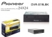 Pioneer DVR-S19LBK 24x DVD-R/RW/CD-R/RW Optik Yazc
