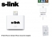 S-link IP-524 iPhone 4 Giriini iPhone 5e evirici Adaptr