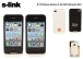 S-link IP-704 Beyaz Bataryal Klf Iphone 4, 4S Klf