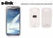 S-link Note2 Beyaz Bataryal Klf 2 in 1 Samsung Galaxy Note 2