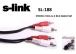 S-link SL-188 5m 2 Li RCA Stereo Kablo