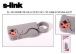 S-link SL-334 RG58/59/62/6/3C2V/4C/5C Kablo Dzenleyici