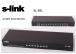 S-Link SL-381 8 Port VGA+PS2 1.8 M/F Kablosuz Manuel Kvm Switch