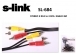 S-link SL-684 3m 3 L RCA Video Kablo