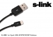 S-link SL-88B 1m Siyah USB AM/MICRO5P Kablosu