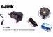 S-link SL-AD86 3/4.5/5/6/7.5/9/12V 1A Notebook Universal Adaptr