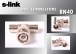 S-link SL-BN40 BNC M To 2*BNC F T 50 li Paket Connector