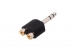 S-link SL-DC32 6.35 to 2 RCA Stereo 25 li Paket Adaptr