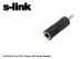 S-link SL-DC42 3.5 to 6.35 F Stereo 25 li Paket Adaptr