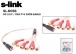 S-link SL-DC56 DC3.5/F To DC3.5/F 6 L Ses o Kablo