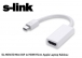 S-link SL-MDV20 Mini DVI to HDMI 15cm Apple Laptop Kablosu