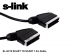 S-link SL-SC10 SCART TO SCART 1.2m Kablo