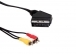 S-link SL-SCRCA15 SCART TO 3 RCA 1.2m Kablo