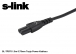 S-link SL-TP575 1.5m 0.75mm Teyip Power Kablosu
