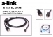 S-link SL-UK15 USB AM To USB Mini 5pin M Siyah Usb 2.0 1.5m Kablosu