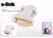 S-link SLX-137 DVI 24+1 F TO VGA M Adaptr