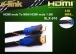 S-link SLX-910 HDMI TO Mini HDMI 1.5m Altn Ulu 24K + Kor.Klf 1.4 Ver. 3D Kablo