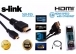 S-link SLX-915 HDMI M to Micro HDMI 1m Altn Ulu 24K 1.4 Ver. 3D Kablo