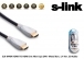 S-link SLX-M464 HDMI TO HDMI 5m Altn Ulu 24K+ Metal Kon. 1.4 Ver. 3D Kablo