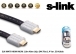 S-link SLX-M470 HDMI M/M 1.8m Altn Ulu 24K Flat 1.4 Ver. 3D Kablo