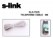 S-link SLX-TE25 2m Telefon Bilister Kablo