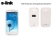 S-link SMG-403 Beyaz Bataryal Klf 2in1 Samsung Galaxy S3