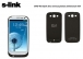 S-link SMG-403 Siyah Bataryal Klf 2in1 Samsung Galaxy S3