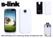 S-link SMG-404 Beyaz 2in1 Samsung Galaxy S4 Bataryal Klf