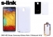 S-link SMG-405 Beyaz Samsung Galaxy Note 3 Bataryal Klf