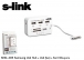 S-link SMG-405 Samsung Usb Hub + Usb arj + Kart Okuyucu