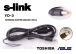 S-link YD-3 1.2m (5,5*2,5) Notebook Adaptr Kablo